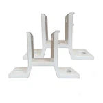 Aleko Wall Mounting Brackets For Retractable Awnings, Lot Of 2 White. Fixed Price $29.00.