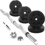 Ez Curl Barbell Weight Set 40/50 Lb, 300 Capacity For Home Gym Workouts. Fixed Price $138.99.