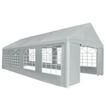 Party Tent Outdoor Canopy With Sidewalls Patio Gazebo Shelter Gray Vidaxl. Fixed Price $522.99.