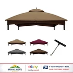 Replacement Canopy For 10X12 Allen Roth Gazebo, Water-repellent Polyester Fabric. Fixed Price $160.12.