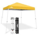 Set Up Beach Shade In Seconds - 10X10 Pop Canopy Tent Yellow. Fixed Price $154.99.