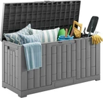 East Oak Outdoor Storage Box, 60 Gallon Deck Indoor And Use, Waterpr. Fixed Price $105.73.