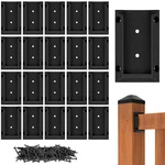 Eapele 20PCS Deck Railing Brackets Connectors For 2X4 Wood Post With 120. Fixed Price $40.99.