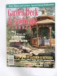 Better Homes Gardens Deck Landscape Planner Summer 1996 Gazebo Diy. Fixed Price $12.97.