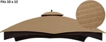 10X12 Ripstop Replacement Canopy Cover For Lowes Allen Roth Gazebo Tent. Fixed Price $109.89.