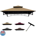 Coastshade Replacement Gill Gazebo Bbq Canopy Top For Model #l-gg. Fixed Price $44.99.