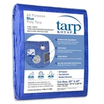 TRA-2040 Waterproof All-purpose Multi-use Protection/coverage 5-MIL Poly Tarp.... Fixed Price $76.55.