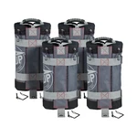 (set Of 4) E-z Up Sand Fillable Tent Pole Weight Bag Holds 25 Lbs. Gray. Fixed Price $44.95.