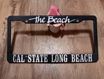 State Long Beach College University Calif - Car Plastic License Plate Frame. Fixed Price $32.00.