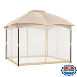 Cowvie Gazebo Replacement Netting Screen, 12' X Universal 4-PANEL Mos. Fixed Price $72.77.