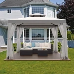 Gazebo Tent With Mosquito Netting Outdoor Canopy Shelter 100 Square Feet. Fixed Price $102.99.