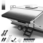 Fonzier Rv Awning Fabric Replacement, 19.5OZ Heavy Duty Vinyl, With Tie Down .... Fixed Price $154.08.