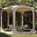 East Oak Screen House Tent Pop-up, Portable Room Canopy 10X10 Beige. Fixed Price $149.99.