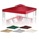 Flexzion Gazebo Cover Replacement Canopy Top 12X12 Ft 3.6M - Double Tier. Fixed Price $107.12.