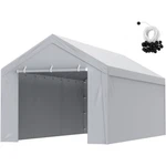 Carport Replacement Canopy Cover Top + Side Wall 10 X 20 Ft Garage Tent Shelter. Fixed Price $180.57.