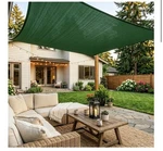New! Shelterlogic Sun Shade Sail Square 12 X Ft Heavyweight Evergreen. Fixed Price $9.99.