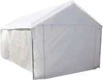 Canopy Tent Sidewalls For Carport - White Straps Garage Storage. Fixed Price $157.99.