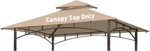 Olilawn Grill Gazebo Replacement Canopy Roof, 5' X 8' Outdoor Bbq Cano.... Fixed Price $50.22.