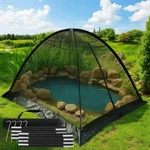 Pond Dome 8X10FT Netting Covering Tent With Zipper Storage Str.... Fixed Price $148.27.