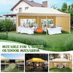Pop Up Gazebo Marquee Event Party Tent Garden Wedding Shelter Sun Shade Canopy. Fixed Price $260.99.