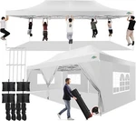 Cobizi 13X26 Heavy Duty Pop Up Canopy Outdoor Instant Wedding Garden Lawn Tent. Fixed Price $629.99.