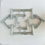 8PC 2 Way Shaped Slider Canopy Fitting Patio Carport Garden 3/4" Pipe (fola). Fixed Price $47.52.