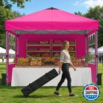 Raynesys Pop Up Canopy Tent Sidewalls 10X10FT Person Party One Push. Fixed Price $298.85.