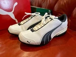 Puma Super Elevate White Navy Low Top Lace Men's Athletic Sneaker 185399-10. Fixed Price $49.00.