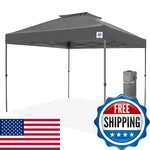 E-z Patriot One-up Technology Vented Shelter X Steel Grey PTSVSG10. Fixed Price $419.12.