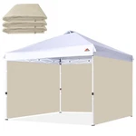 Scocanopy Sunwall For Pop Up Frame, 3 Pack Sidewall 12X12, Beige. Fixed Price $71.23.