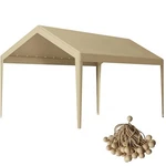 Rutile 10 X 20 Ft Carport Replacement Cover, Heavy Duty Tarp Canopy Tent .... Fixed Price $129.56.