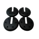 Trademark Innovations Black Canopy Weight Plates CAN-WTS-4X. Fixed Price $12.31.