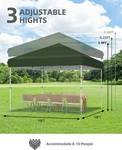 10'X10'/10'X20' Pop Up Canopy Tent Waterproof Shed Outdoor Wedding Party Gazebo. Fixed Price $98.57.