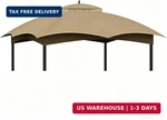 10X12 Ft Replacement Canopy Top For Lowe's Allen Roth #GF-12S004B-1/#GF-12S004BT. Fixed Price $93.76.