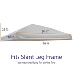 Impact Canopy Replacement Quest Top, 10' X Slant Leg Pop Up. Fixed Price $37.79.
