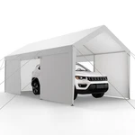 Carport Canopy 10X20FT Heavy Duty Garage Tent Outdoor Shelter Side. Fixed Price $259.99.