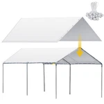 10 X 20 Ft Heavy Duty Carport Canopy Waterproof Garage Shelter Tarp Tent .... Fixed Price $63.98.