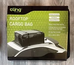 Cling Straps Waterproof Top Cargo Bag 15 Cubic Feet New. Fixed Price $55.00.