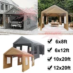 Heavy Duty Outdoor Waterproof Storage Garage Portable Canopy Car Shelter Tent. Fixed Price $329.99.