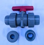 Set Of 2 Hayward Cpvc True Union Ball Valve, 1" Schd 80 Socket/thread Fittings. Fixed Price $44.99.
