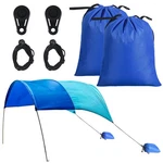 Bylion 2 Sets Beach Shade Accessories- Canopy Wind ASSIST-600D Blue San.... Fixed Price $21.73.
