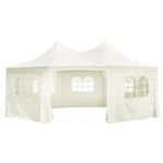 Gazebo Octagonal Canopy Tent Patio Pavilion Sunshade With Sidewalls Cream Vidaxl. Fixed Price $433.99.