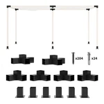 Outsunny 12PCS Pergola Kit Brackets For 4"X4" (actual 3.6"X3.6") Lumber. Fixed Price $179.99.
