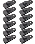 Tarp Clips 12 Pcs - Heavy Duty Lock Grip Tent Clamp For Awning Canopy Outdoor.... Fixed Price $12.78.