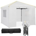 Caroma 10'X10' Heavy Duty Ez Pop Up Party Tent Patio Gazebo Canopy W/ Sidewall. Fixed Price $139.99.