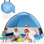 Pop Up Portable Beach Canopy Sun Shade Shelter Outdoor Camping Fishing Tent Mesh. Fixed Price $25.50.