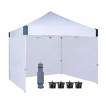 10X10 Pop Up Canopy Tent With Sidewalls, Heavy Duty Commercial Instant W.... Fixed Price $416.96.