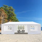 MOTOOS10"X30" Canopy Party Wedding Tent Gazebo With 7 Walls For Outdoor. Fixed Price $159.99.