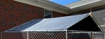 Canopy Cover For Outdoor 10 X Ft Dog Kennel Cage Large Steel Pet House Roof. Fixed Price $99.89.
