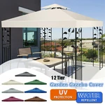 10'X10' Gazebo Canopy Top Replacement 2 Tier Garden Yard Patio Sunshade Cover. Fixed Price $40.99.